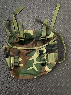 NEW US Military Issue Molle 3 Day Field Pack ButtPack M81 Woodland Camouflage • $39.99