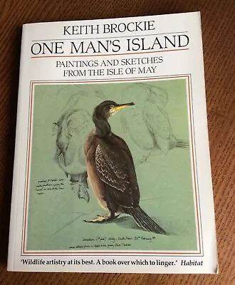 £8 • Buy One Man’s Island,paintings And Sketches, Isle Of May, Keith Brockie,free Postage