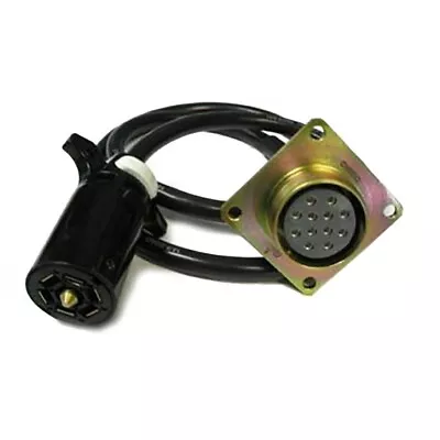 Civilian Truck 7 Way Plug To Military Trailer 12 Pin Adapter Power Cable B M1101 • $169