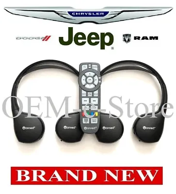 2014-2021 Jeep Grand Cherokee Uconnect Entertainment Wireless Headphones Remote • $139