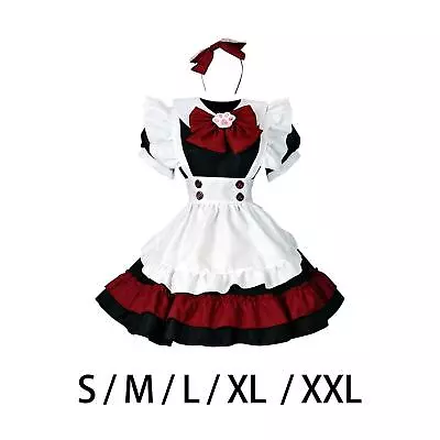 French Costume With Apron Valentines Day Womens Outfit • £22.12