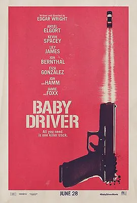 £4.99 • Buy Baby Driver 2017 Movie Poster A0-A1-A2-A3-A4-A5-A6-MAXI 344