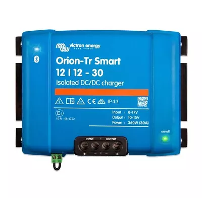 Victron Orion Smart DC-DC 3-Stage Battery Charger 12V To 12V 30A Isolated Energy • £229.99