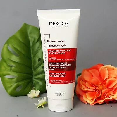 RED- Vichy DERCOS ENERGIZING Anti Hairloss CONDITIONER 200ml / 6.76oz  • $33.99