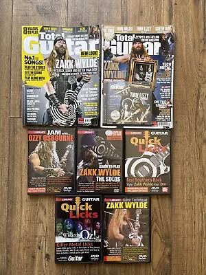 Zakk Wylde Lick Library DVDs And Total Guitar • £49.99