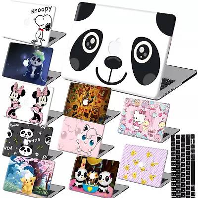 2021 New Lovely Cartoon Painting Matt Hard Laptop Case Cover For Macbook Pro Air • $13.49