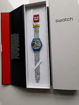 Swatch: Special   Eclectic Mickey   (SUOZ336) Keith Haring/Disney Top-Rarität • $704.52