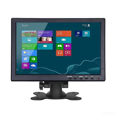 Portable Monitor 10 Inch LCD Display Screen With AV VGA HDMI Input For PC DSLR • $68.99