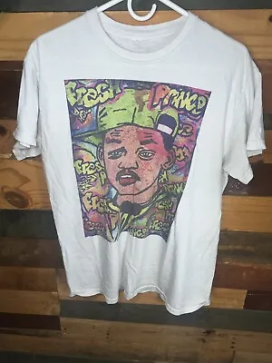 Retro Fresh Prince Of Bel Air Tv Show Custom White Colored T Shirt Size Large • $16