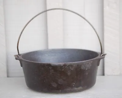 Cast Iron Dutch Oven Kitchen Camping Tool Marked 8 DO Vintage • $49.99