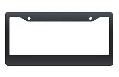 Car License Plate Frame Cover Front Hood Rear Trunk Black Plastic For Saab Smart • $18.99