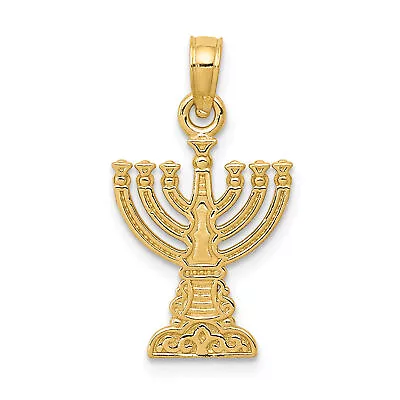 14k Menorah Pendant D3800 • $162.15