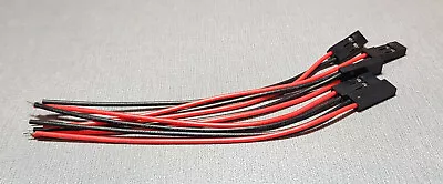 1/2/5 PCS 2 Pin 2.54mm Dupont Cable Female 100mm Cable 26AWG • $5.45