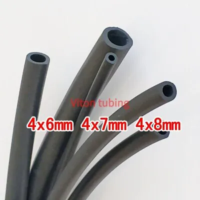 $20.28 • Buy  2M 4mm Id Fluorine Rubber Hose FKM Tube Viton Tubing FPM Pipe Fluororubber Tube