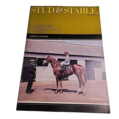 Stud & Stable Magazine V16 N7 July 1977 Horse Horseracing Mag Book • £15