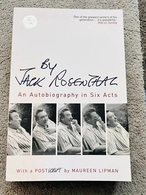 £14.99 • Buy BY JACK ROSENTHAL : AUTOBIOGRAPHY - Signed By MAUREEN LIPMAN (SB1162)