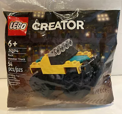 $5 • Buy LEGO CREATOR 30594 Rock Monster Truck Mini Vehicle Polybag 54 Pcs Party Favor