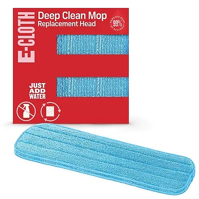E-Cloth Deep Clean Mop Head Microfiber Mop Head Replacement For Floor Cleaning • £27.50