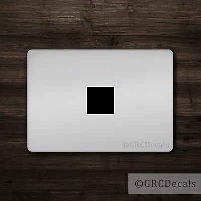 Square Cover - Mac Apple Logo Cover Laptop Vinyl Decal Sticker Macbook • $4