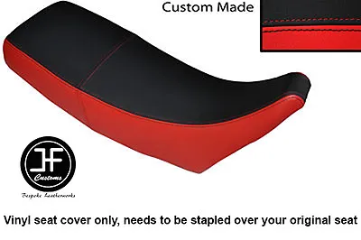 Black & Red Automotive Vinyl Custom Fits Honda Mtx 125 Dual Seat Cover Only • £118.99