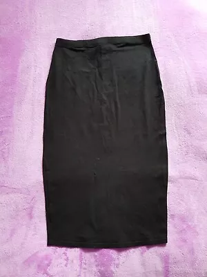 Asos Maternity Size 10 Stretchy Pencil Skirt - Black • £7.50