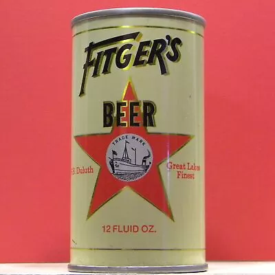 Fitger's Beer Cream S/S 12 Oz Air Filled Can Duluth Schell Minnesota 468 HG A/F • $2.99