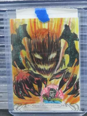 2018 Upper Deck Marvel Masterpieces Dormammu Sketch Card By Nicolas Quintas #1/1 • $0.99