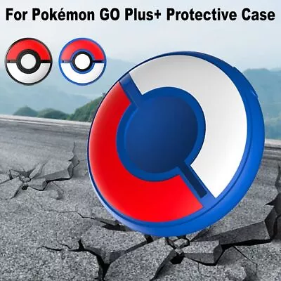 Soft Poke Ball Cover Shockproof Full Coverage Shell For Pokémon Go Plus+ Game • $12.32