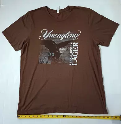 Yuengling Print Vintage T Shirt Size XL Brown • $10.99