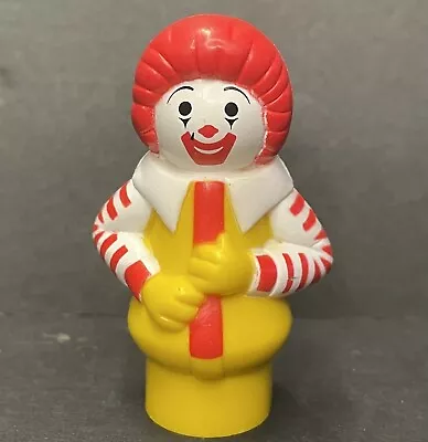 Vintage 1989 McDonalds Little People Ronald McDonald Pvc Figure From Set 2552 • $50