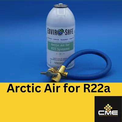 Envirosafe Arctic Air For R22  4 Oz Can Coolant Support Can & Hose • $39.99