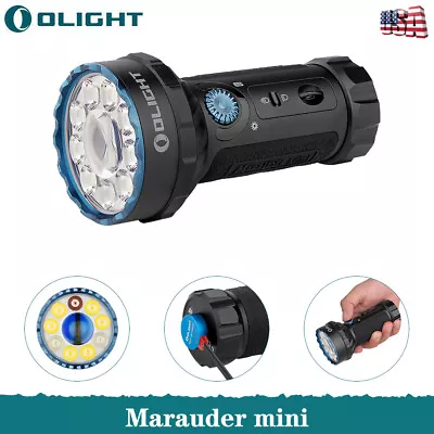 Olight Marauder Mini Powerful Flashlight 7000 Lumen Rechargeable Brightest Torch • $199.99