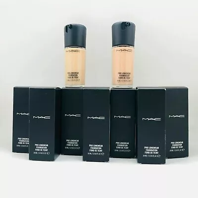 MAC Pro Long Wear Foundation Pick Choose Your Shade 30 Ml / 1.0 Oz NIB Authentic • $24.95