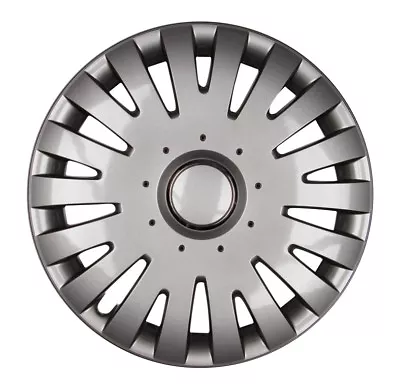 4x Premium Design Hubcaps   Malachite   14 Inch #20 Graphite Grey • $144.61