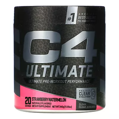 Cellucor C4 Ultimate Pre-Workout Performance Strawberry Watermelon 11.99 Oz ( • $115.95