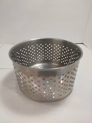 Fagor Stainless Pressure Cooker Screw 8L Vitro Induction Insert Strainer ONLY • $29.96