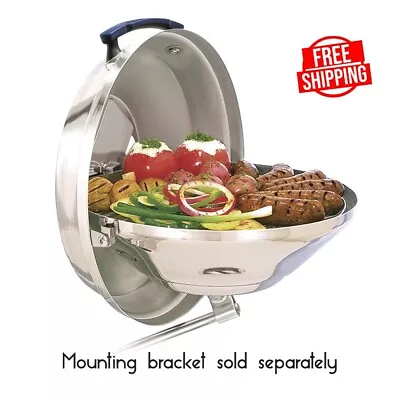 Magma Marine Kettle Charcoal Grill With Hinged Lid #A10-104 18-9 Stainless Steel • $267.50