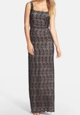 Jill Stuart Venise Lace Overlay Dress Gown Size 4 NWT • $75