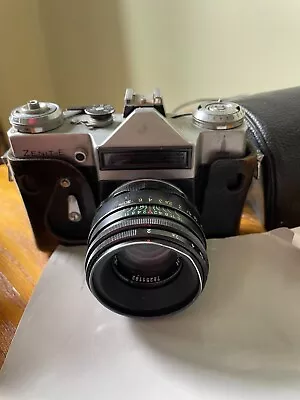 Zenit E Camera With Lens.  • £20