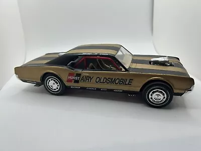 Vintage Monogram Hurst Hairy Olds Funny Car Built Model Twin Engines  1/24 Scale • $45.99