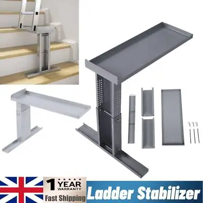 Ladder Stabilizer Extender Steel Ladder Leg Leveler Folding Ladder Extender • £49.49