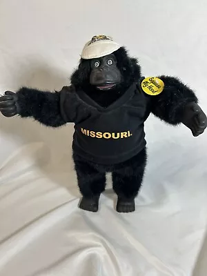 Rare Vtg Gemmy Missouri Mizzou Dancing Musical Gorilla 12” Sings The Hey Song • $56.68