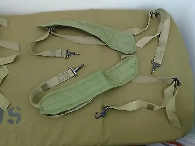 USGI US Military M-1967 1968 Vietnam War Era H Suspenders Field Pack Nylon 146-B • $47.95