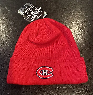 Montreal Canadiens NHL Knit Hat Cap Winter Beanie Cuffed NWT • $15