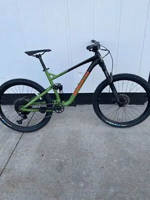 Marin Rift Zone 1 27.5 Full Suspension Mountain Bike Green/Black Large • $1599.99
