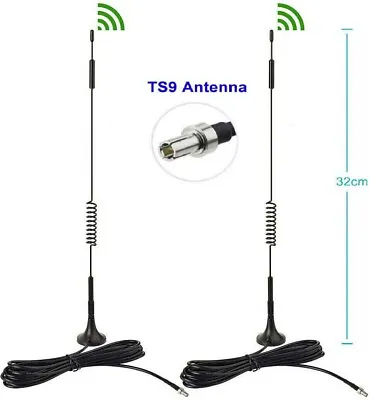 Verizon Jetpack 8800L 7730L AC791L 6620L AT&T MiFi Mobile Hotspot 4G Antenna  X2 • $10.50