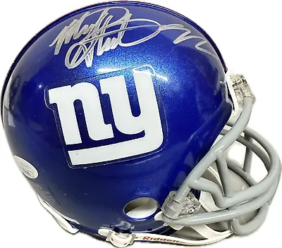 Michael Strahan Signed New York Speed Home Mini Football Helmet (PIA) • $139