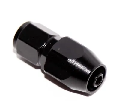 AN-4 AN4 Straight Swivel Fuel Oil Gas Line Hose End Fitting Adapter BLACK • $6