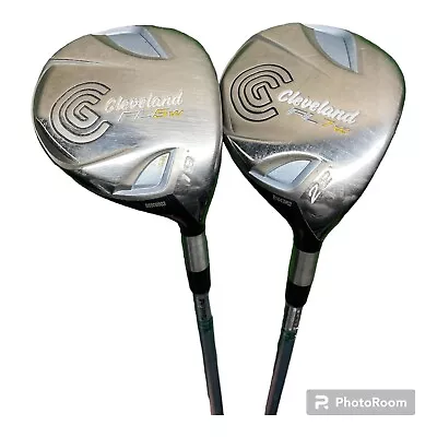 Ladies Cleveland FL 19° 5 Wood & 22° 7 Wood Action Ultralite Graphite Shafts RH • $89.99