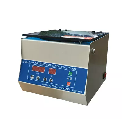 220V Digital Microhematocrit Electric Lab Centrifuge High Speed 1500-12000 RPM • $581.75